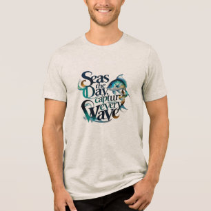 Nehmen Sie den Tag in Beschlag – Künstlerisches Oz Tri-Blend Shirt