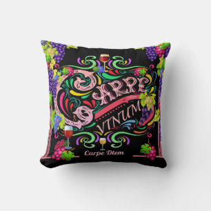 Nehmen Sie den Wein am Tag Kissen