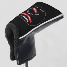 Nehmen Sie den weniger befahrenen Weg Golf Headcover