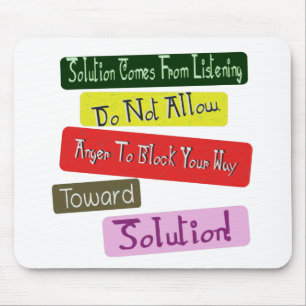 Nehmen Sie die Liebe-Einmal-Beziehung zur Lösung! Mousepad