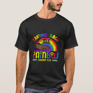 Nehmen Sie die Regenbogengenese 913 Gods Prom zurü T-Shirt