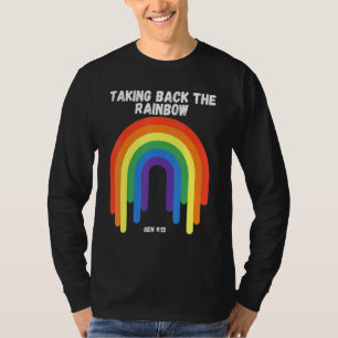 Nehmen Sie die Regenbogengenese 913 Gods Prom zurü T-Shirt