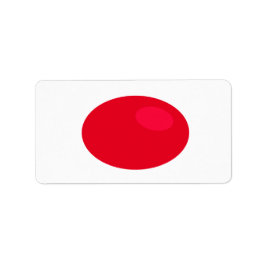 Nehmen Sie die rote Tablette Adressaufkleber