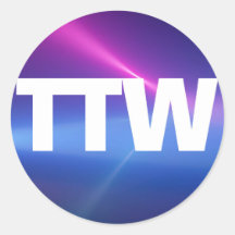 Nehmen Sie die W Sticker