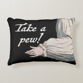 Nehmen Sie ein Pew Regular Manicule Accent Pillow Dekokissen