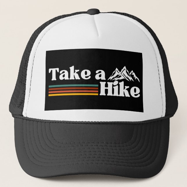NEHMEN SIE EIN WANDERBERGKLETTERN CAMPING TRUCKERKAPPE (Vorderseite)