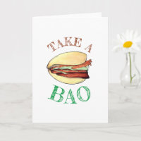 NEHMEN Sie eine BAO Pork Benges Bun Chinesisch tai
