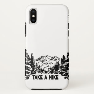 Nehmen Sie eine monochrome Berglandschaft zu Wande Case-Mate iPhone Hülle