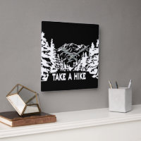 Nehmen Sie eine monochrome Berglandschaft zu Wande