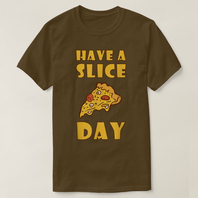 Nehmen Sie eine Pizza am Abend, die Junk Food T -  T-Shirt (Design vorne)