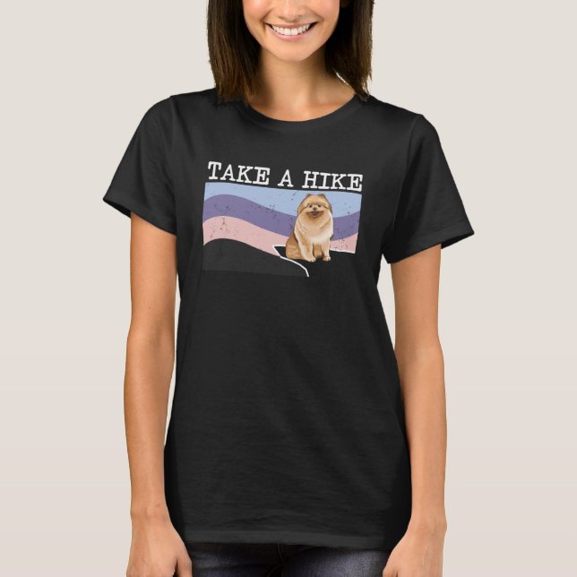 Nehmen Sie eine Spitz-Wanderung T-Shirt (Vorderseite)