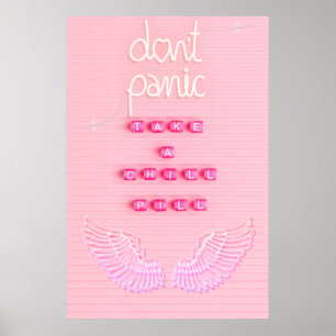 Nehmen Sie eine Tablette Poster