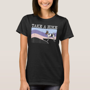 Nehmen Sie eine Wandertoilette Fox Terrier Grafisc T-Shirt