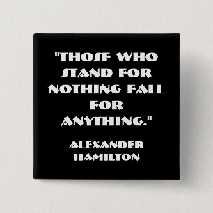 NEHMEN SIE EINEM STAND POLITISCHEN KNOPF BUTTON