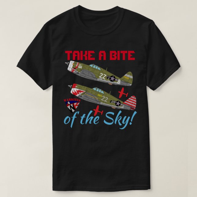 Nehmen Sie einen Biss vom Sky II T-Shirt (Design vorne)