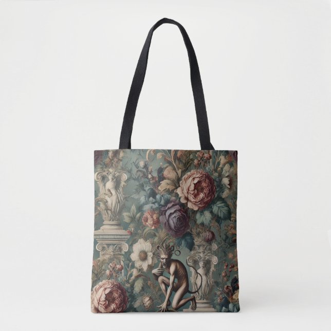 Nehmen Sie einen Bow - Gothic Floral Design (Vorderseite)