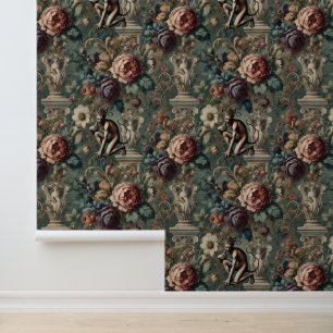 Nehmen Sie einen Bow - Gothic Floral Design Tapete