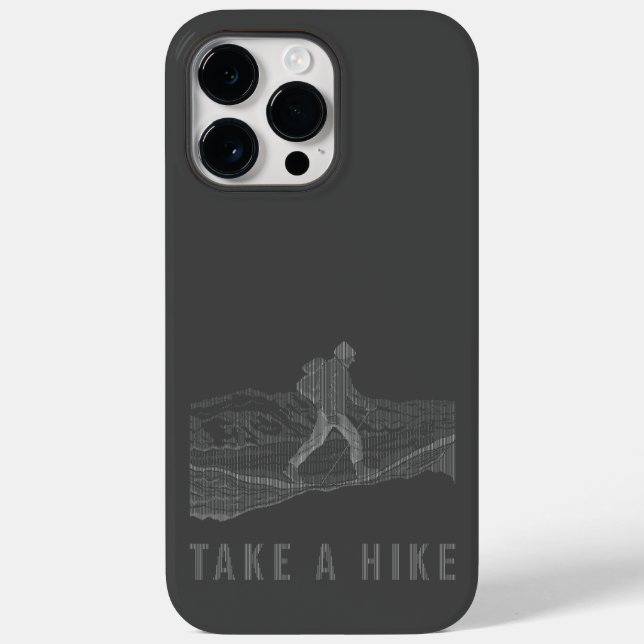 Nehmen Sie einen Hike White Case-Mate iPhone Case (Rückseite)