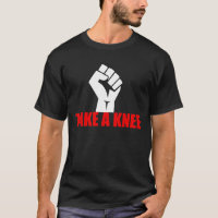 Nehmen Sie einen Knie politischen Aktivist für das
