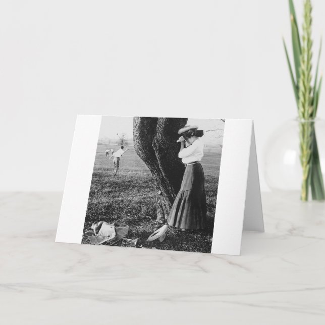 Nehmen Sie einen Mulligan, 1906 Karte (Vorderseite)