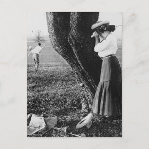 Nehmen Sie einen Mulligan, 1906 Postkarte