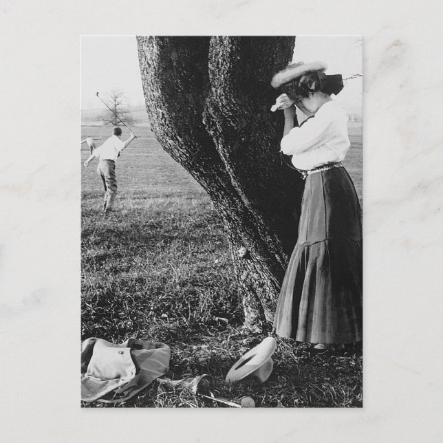 Nehmen Sie einen Mulligan, 1906 Postkarte (Vorderseite)