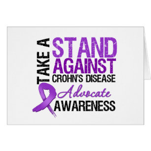 Nehmen Sie einen Stand gegen Crohns Krankheit