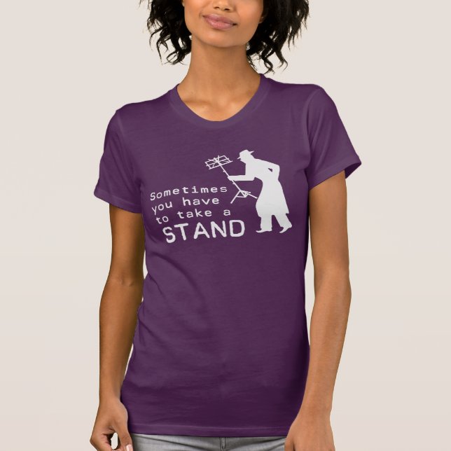 Nehmen Sie einen Stand T-Shirt (Vorderseite)