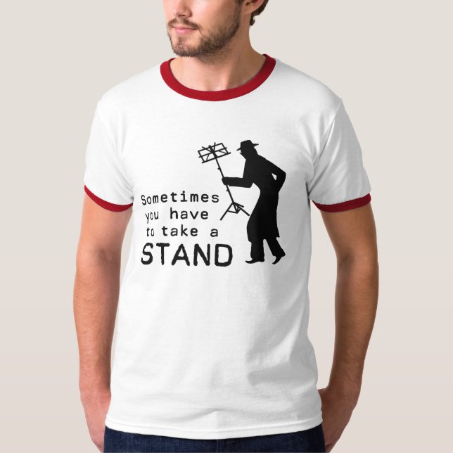 Nehmen Sie einen Stand T-Shirt (Vorderseite)