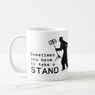 Nehmen Sie einen Stand Tasse