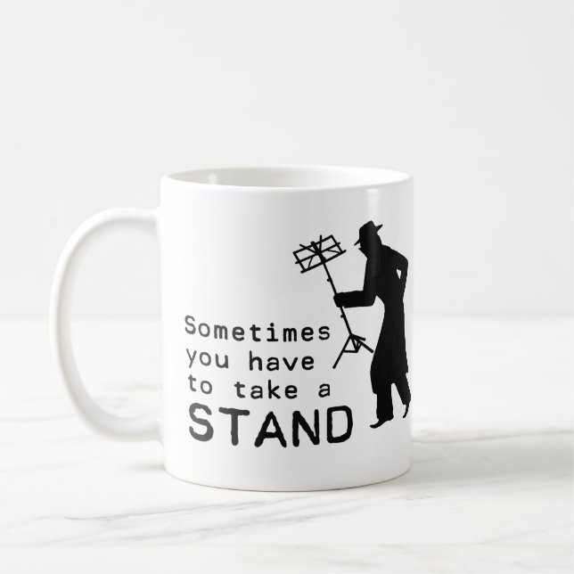 Nehmen Sie einen Stand Tasse (Links)