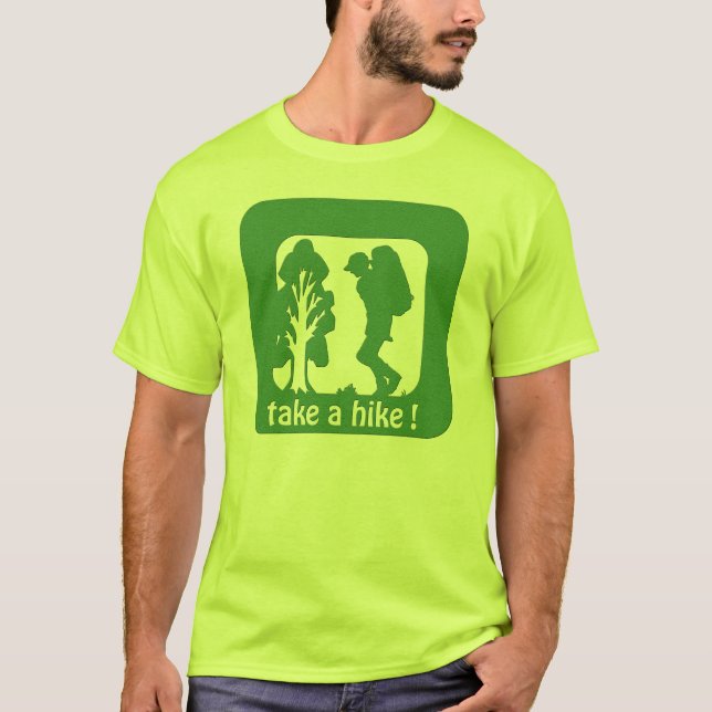 nehmen Sie einer Wanderung die T-Shirt (Vorderseite)