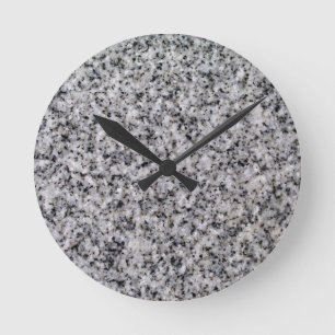 NEHMEN SIE ES FÜR GRANIT! RUNDE WANDUHR