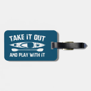 Nehmen Sie es raus und spielen Sie mit ihm Kayak Gepäckanhänger