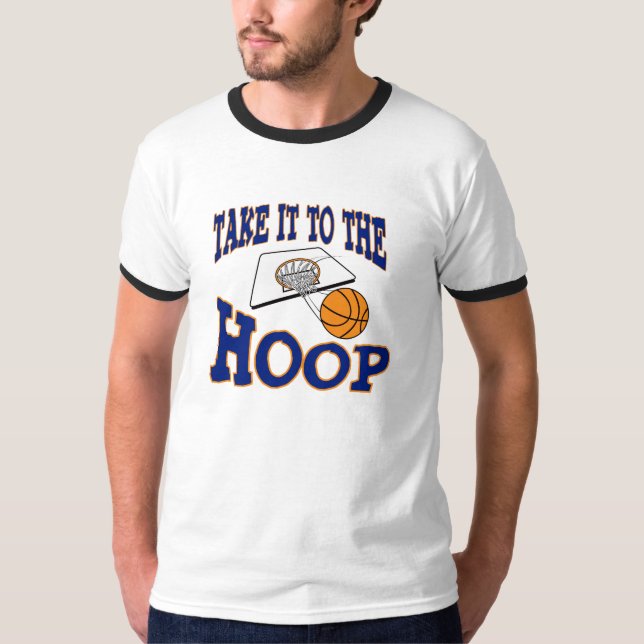 Nehmen Sie es zum Band - Basketball T-Shirt (Vorderseite)