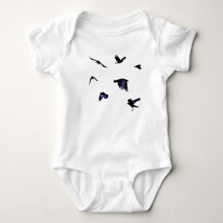 Nehmen Sie Flight Crow Baby Strampler