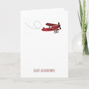 Nehmen Sie Flug Einladung