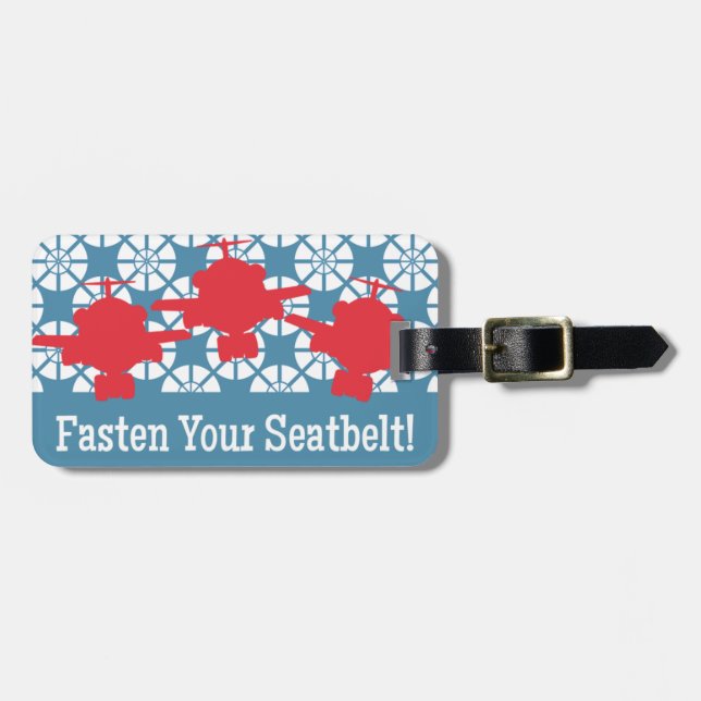 Nehmen Sie Flug, Kiddo! Gepäckanhänger (Vorderseite horizontal)