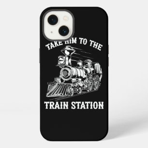 Nehmen Sie ihn zum Bahnhof Bahnhof Bahnhof Bahnhof iPhone 13 Hülle