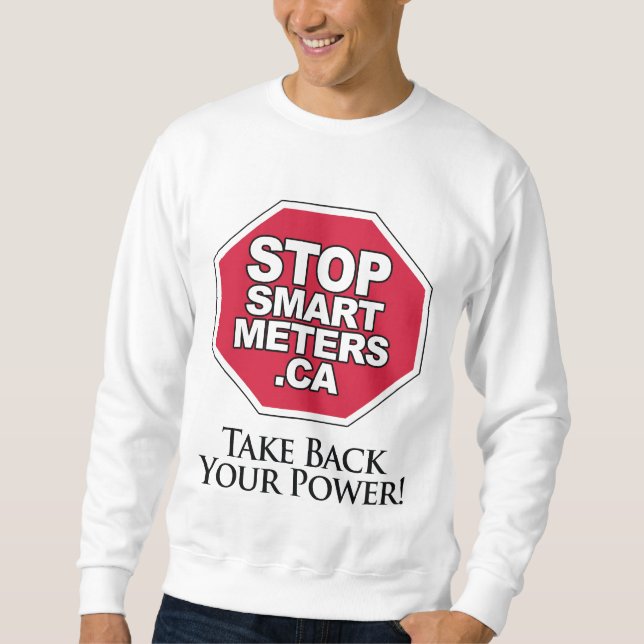 Nehmen Sie Ihren Power zurück Sweatshirt (Vorderseite)