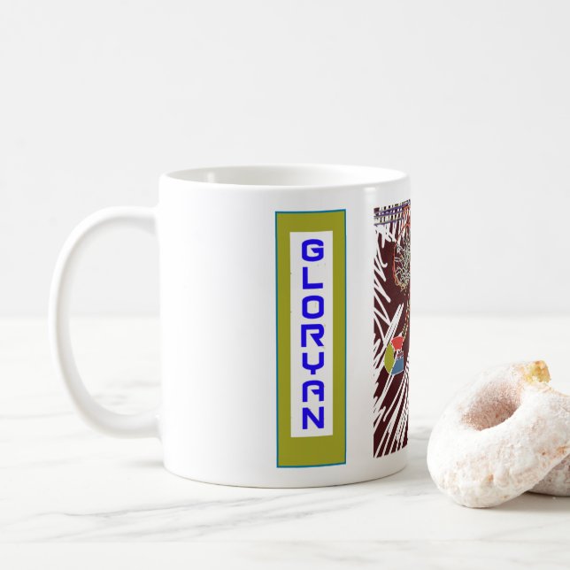 Nehmen Sie Jesus von der Bench 3 Kaffeetasse (Mit Donut)