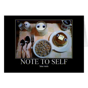 Nehmen Sie Meds! Karte