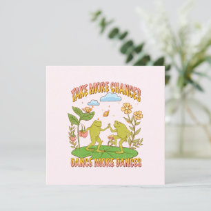 Nehmen Sie mehr Chancen, tanzen Sie mehr Tanz