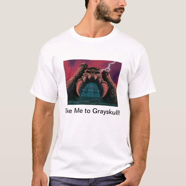 Nehmen Sie mich Grayskull T-Shirt (Vorderseite)