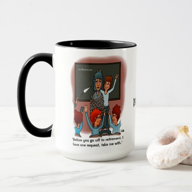 Nehmen Sie mich mit Combo-Tasse. Tasse (Mit Donut)