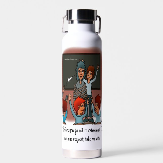 Nehmen Sie mich mit Trinkflasche (Vorne)