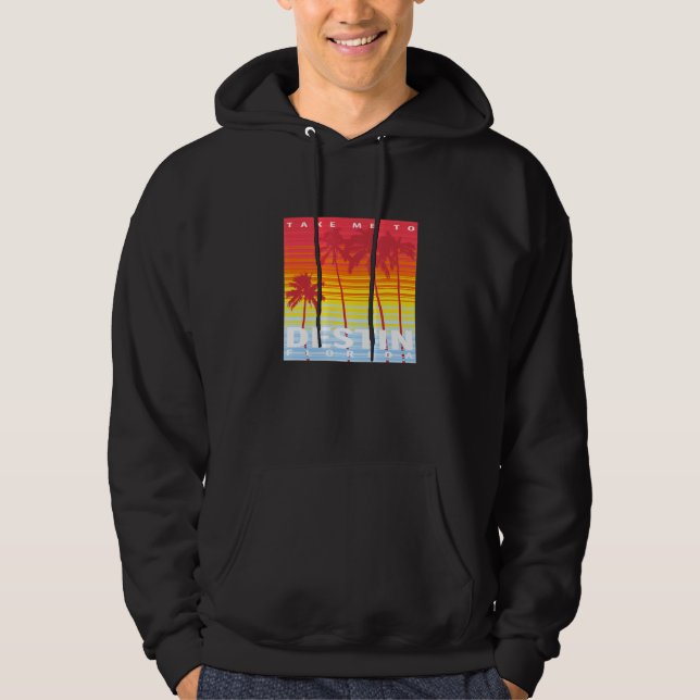 Nehmen Sie mich mit zum Destin Florida Beach Vacat Hoodie (Vorderseite)