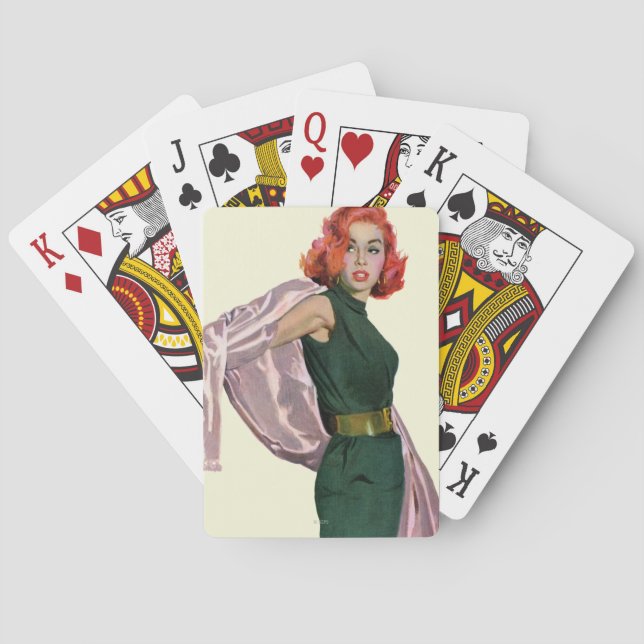 Nehmen Sie mich nach Hollywood Spielkarten (Rückseite)