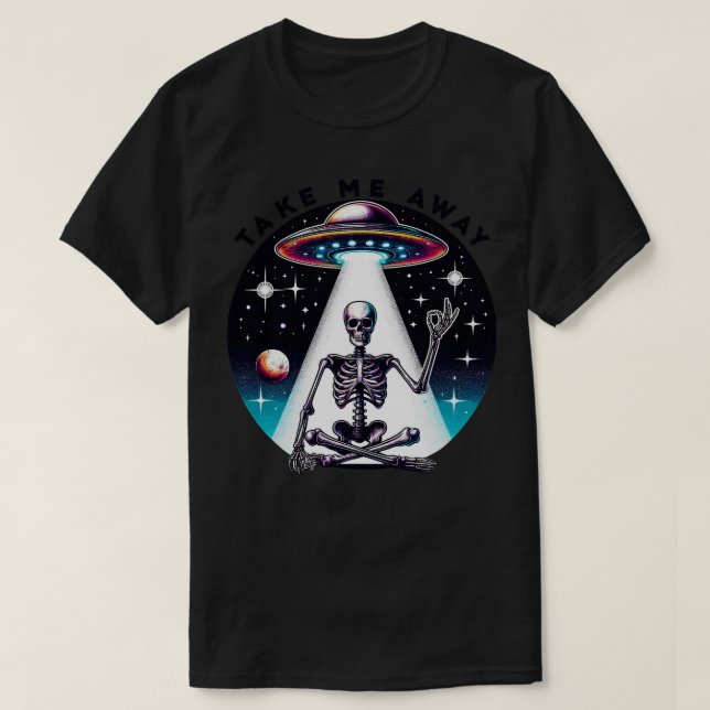Nehmen Sie mich weg 5 T-Shirt (Design vorne)