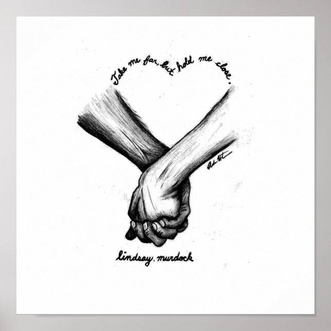 Nehmen Sie mich weit, aber halten Sie mich nah Pos Poster (Vorne)